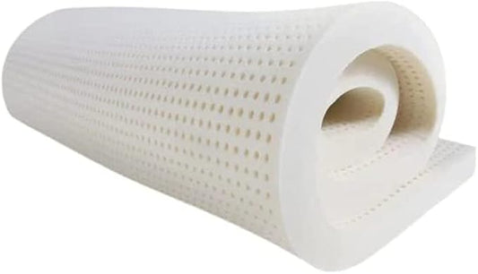 PlushBeds 2" Medium Mattress Topper | Organic Latex | Made in The USA | Luxurious Comfort | Soothing Pressure Point Relief | Support for Shoulders, HIPS, Back, and Knees | Queen