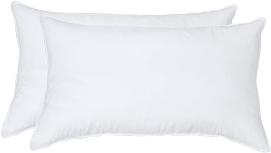 16"x26" Pillow Inserts Soft Feather Pillow Set of 2 Indoor Decorative Sofa Down Pillows Bed Pillows Couch Pillow