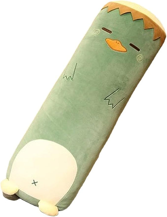 Long Plush Cute Body Pillows 27" Cuddle Stuffed Animal Shaped Bed Body Pillows Soft Cotton Plushies Doll Toy Gifts (River Boy, 27 Inch)