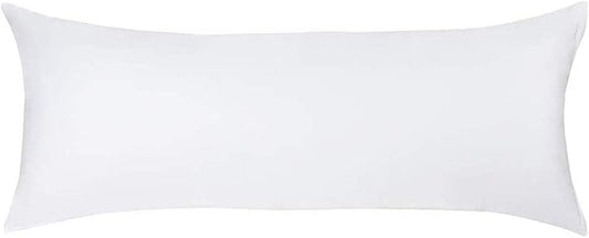 ZIMASILK 100% Pure Mulberry Silk Pillowcase for Hair and Skin,with Hidden Zipper,Both Side 19 Momme Silk, 1pc (Body 20"x54", White)