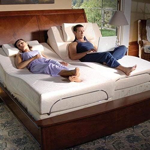 Split King Egyptian Cotton Bed Sheet Set with 2 Fitted,1 Flat Sheet and 2 King Pillowcases - Double Brushed and Wrinkle Resistance.
