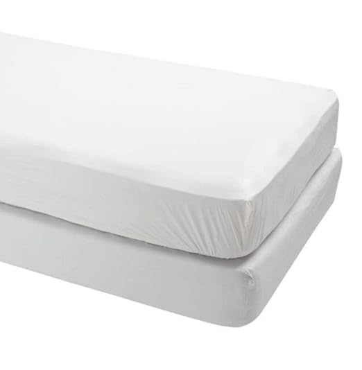 Medline Mattress Cover, 3 Gauge Vinyl, Frostlite Contour, Not Made From Natural Rubber Latex, 36" x 80" x 9", Durable and Waterproof Protection, Pack of 12