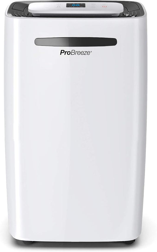 Pro Breeze 50 Pint Dehumidifier - 3,500 4,000 Sq Ft Dehumidifiers for Home Large Room Basements with Humidity Sensor, Auto Shut Off, Continuous Drainage Hose, Removes Moisture, Ideal for Basement