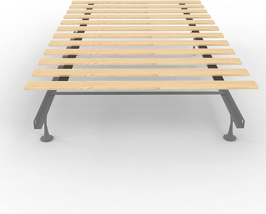 Greaton, 0.68-Inch Heavy Duty Horizontal Wooden Bunkie Board/Bed Slats, California King, Beige