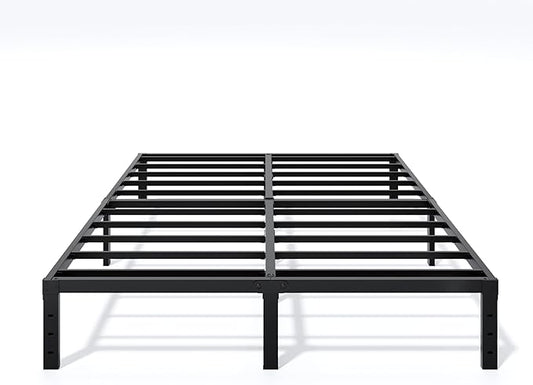 LUMUNANCE Metal Bed Frame Full Size - 12 Inch Heavy-Duty Full Platform Bed Frame No Box Spring Needed, Easy Assembly, Noise-Free, Sturdy Mattress Foundation, Underbed Storage Space