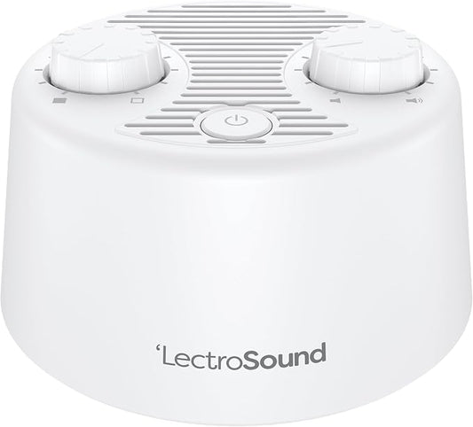 Adaptive Sound Technologies LectroSound - Noise Machine for Optimal Sleep Environment - Non-Looping Nature Sounds - Precision Volume Settings - Speech Privacy - Travel-Ready