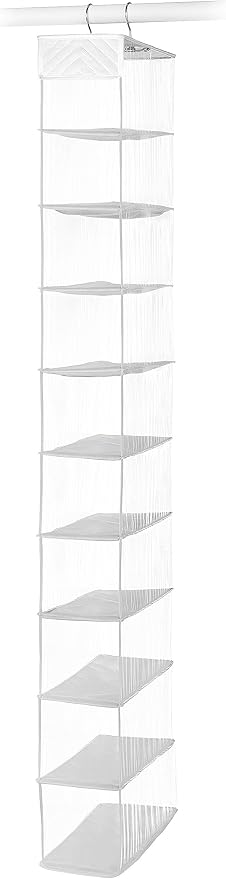Whitmor 10 Section Hanging Shoe Shelf