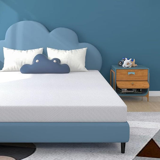MLILY Full Mattress, 6 Inch Memory Foam Mattress Full Size in a Box for Bunk Bed Trundle Bed, Medium Firm, CertiPUR-US Certified