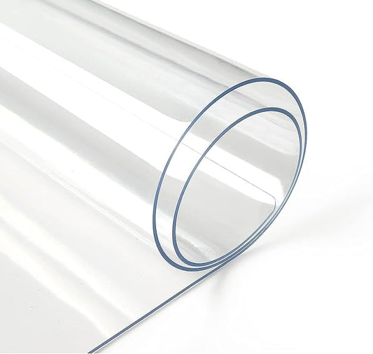 Deep Dream 1.5mm Clear Desk Cover Protector, 60×72 Inch Clear Table Protector, Rectangular Vinyl Desk Pad, PVC Plastic Table Cover for Office, Dresser, Night Stand, Computer & Writing Desk Tabletop
