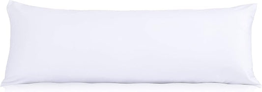 EVOLIVE Body Pillow Insert 21" x 54", Ultra Soft Microfiber Full Body Pillow for Pregnancy, Side Sleepers & Back Support, Plush Supportive Long Bed Pillow (21"x54" Body Pillow)