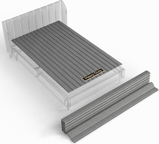 Wooden Full Bed Slats for Support Under Mattress with Cover – Replacement Wood Slats for Full Size Bed Frame – Under Mattress Support Without Extra Height – 3.38-Inch Standard Width