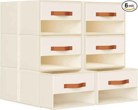 DIMJ Closet Organizers and Storage Foldable Boxes