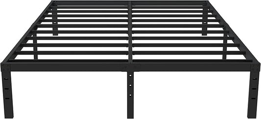Upcanso 16 Inch California King Bed Frames No Box Spring Need, Platform Cal King Bed Frame with 14 Inch Storage, 3500 lbs Heavy Duty Metal Slats Support, Easy Assembly Mattress Foundation