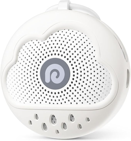 Dreamegg White Noise Machine - Portable Sound Machine Baby with Safe Silicone Cover, Features Powerful Battery, 21 Soothing Sound, Noise Canceling for Sleeping, Baby Registry Gift, Nursery, Travel