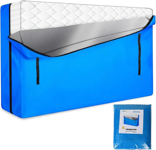 ANALIM Mattress Bags for Moving and Storage, Zippered Mattress Storage Bag with 8 Strong Carrying Handles, Cover Moving Supplies Reusable Mattress Protector (Twin)