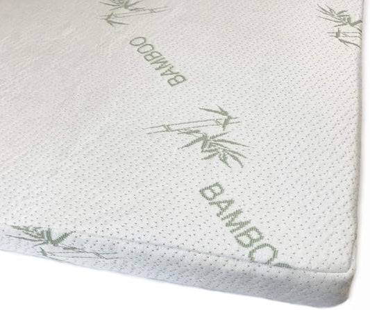 OrganicTextiles 2” Inch Organic Latex Mattress Topper Pad with Rayon Derived from Bamboo Covering with Zipper(King Size, Firm), GOLS Certified, Breathable, Made in USA, Hypoallergenic Soft