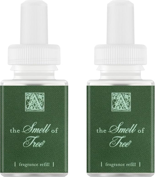 Pura & Aromatique Home Scent Refill - Smart Home Air Diffuser Fragrance - Up to 120-Hours of Luxury Fragrance per Refill - Household Essential - Clean Diffuser - The Smell of Tree, 2 Pack