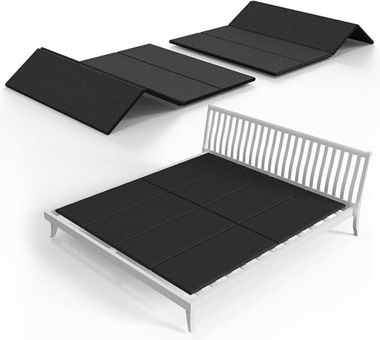 Imperius 10MM, Full Size 54x75''Folding Spring Box, Bed Support Flat slats, ﻿ ﻿Light and Thin, Breathable