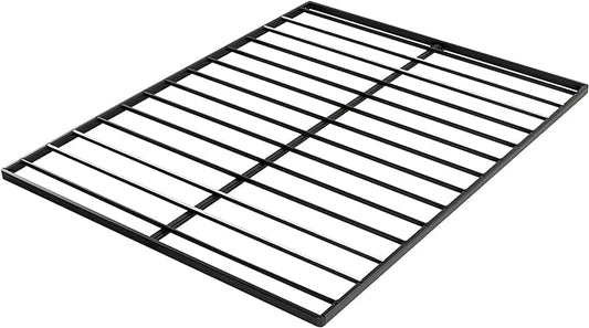 Mellow 1.6 Inch Metal Bunkie Board Mattress Support for Bed Frames, Box Spring or Bed Slat Replacement, Easy Assembly, Full, Black