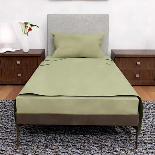 Twin Sheet Set - 3-Pcs Deep Pockets Cooling Sheets - Ultra-Soft Bedding Perfect for Twin Size (Sage)