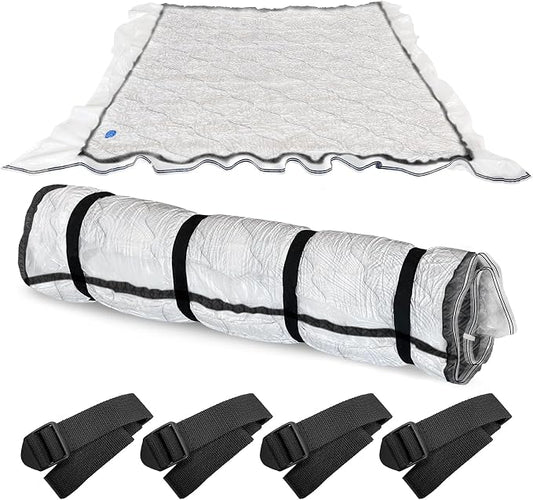 King Mattress Bag for Moving and Storage, Mattress Storage Bags California King Size for Mattress up to 14 Inches