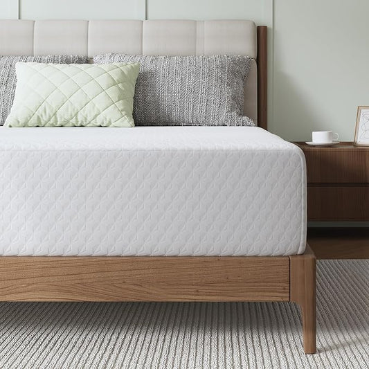 Novilla Twin Mattress, 10 Inch Twin Memory Foam Mattress with Breathable Comfort & High-Density Support Foam for Pressure Relief & Contouring Support, Mattresses in a Box