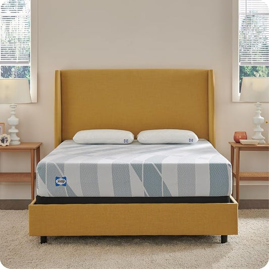 Sealy Dreamlife 10” Hybrid Mattress-in-a-Box, Queen, SealyComfort Gel Memory Foam, SealyResponsive Encased Coils, Surface-Guard Technology