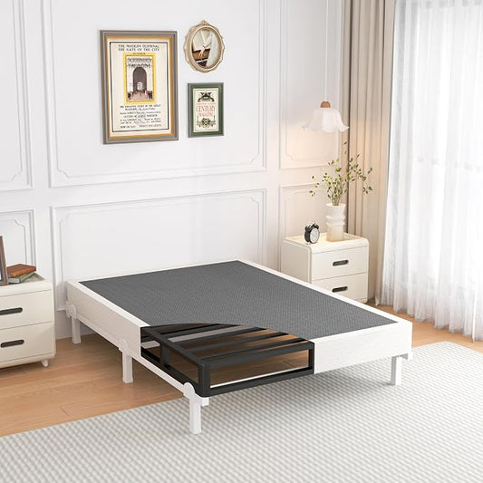 ROIL 7 Inch Twin XL Box Spring, Heavy Duty Metal Bed Base Mattress Foundation with Fabric Cover, 3500lbs Max Weight Capacity, Easy Assembly, Noise Free, Non-Slip