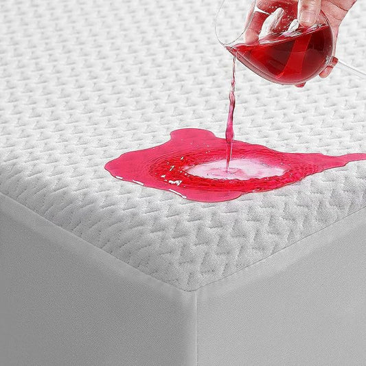 TASTELIFE Full Size Waterproof Mattress Protector - Breathable Cooling Mattress Cover & Pad, Deep Pocket Fits 8-21”, Ultra-Soft Washable Sheet Protection